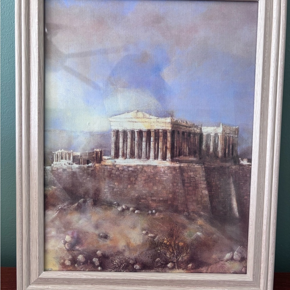 Framed Parthenon Art Print - Ready to Hang!